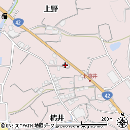 和歌山県御坊市名田町楠井2394-1周辺の地図