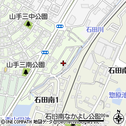福岡県北九州市小倉南区山手3丁目20周辺の地図