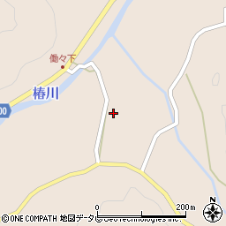 徳島県阿南市椿町宝野周辺の地図