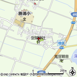福岡県福津市勝浦2993周辺の地図