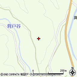 和歌山県田辺市中辺路町温川735周辺の地図
