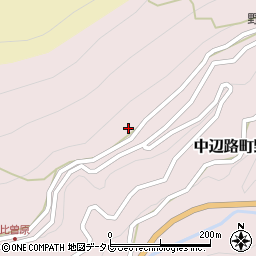 和歌山県田辺市中辺路町野中816周辺の地図