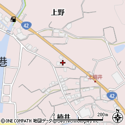和歌山県御坊市名田町楠井2404-1周辺の地図