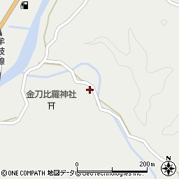 徳島県阿南市福井町（土佐谷）周辺の地図