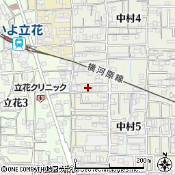 フレシール中村周辺の地図