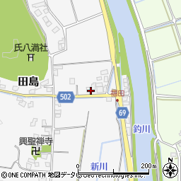福岡県宗像市田島2400周辺の地図
