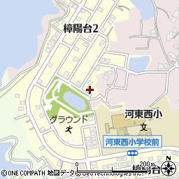 福岡県宗像市樟陽台2丁目13周辺の地図