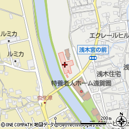 浅木病院（羅寿久会）周辺の地図