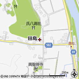 福岡県宗像市田島1492周辺の地図