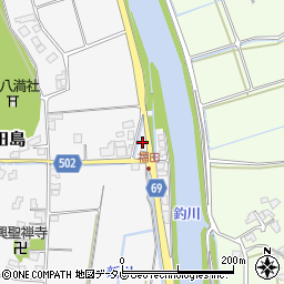 福岡県宗像市田島2426周辺の地図