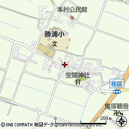 福岡県福津市勝浦2972周辺の地図