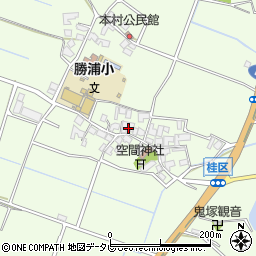 福岡県福津市勝浦2968周辺の地図