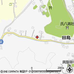 福岡県宗像市田島1524-1周辺の地図
