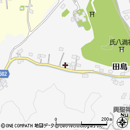 福岡県宗像市田島1524周辺の地図