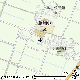 福岡県福津市勝浦2980周辺の地図