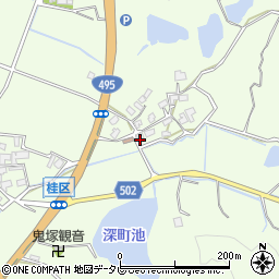 福岡県福津市勝浦2406周辺の地図