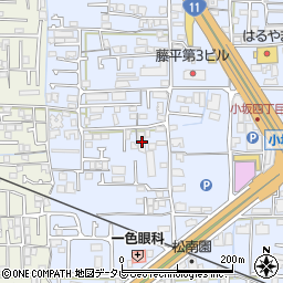 東栄荘周辺の地図