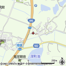 福岡県福津市勝浦2424-2周辺の地図