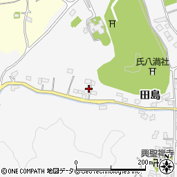 福岡県宗像市田島1522-2周辺の地図