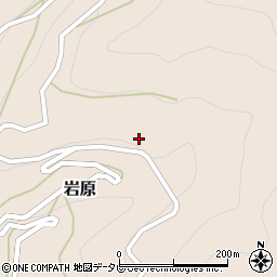 高知県長岡郡大豊町岩原1031周辺の地図