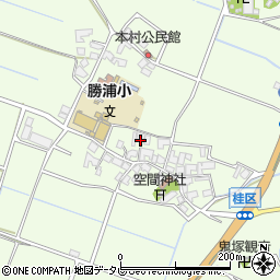 福岡県福津市勝浦2970周辺の地図