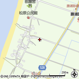 福岡県福津市勝浦3207周辺の地図