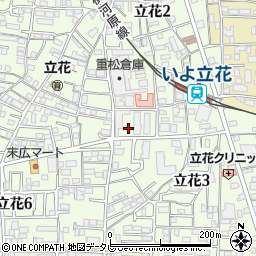 中野倉庫株式会社　本社倉庫周辺の地図