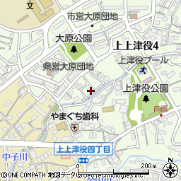 八幡中川公園周辺の地図