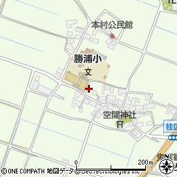 福岡県福津市勝浦2978周辺の地図