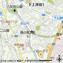 福岡県北九州市八幡西区下上津役周辺の地図