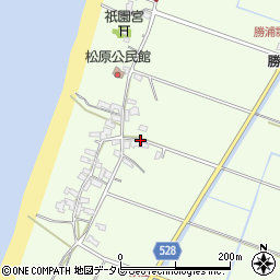 福岡県福津市勝浦3193周辺の地図