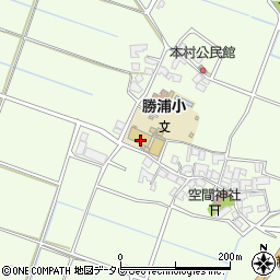 福岡県福津市勝浦2255周辺の地図