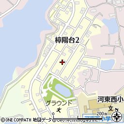 福岡県宗像市樟陽台2丁目8周辺の地図