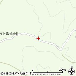 和歌山県田辺市中辺路町温川259周辺の地図