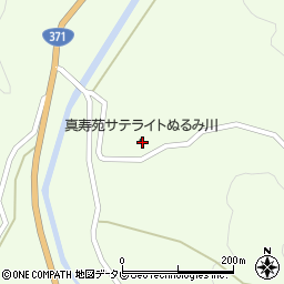 和歌山県田辺市中辺路町温川380周辺の地図
