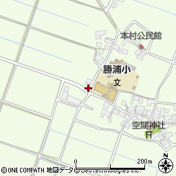 福岡県福津市勝浦2248周辺の地図