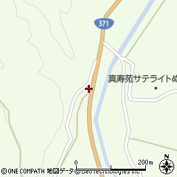 和歌山県田辺市中辺路町温川846周辺の地図