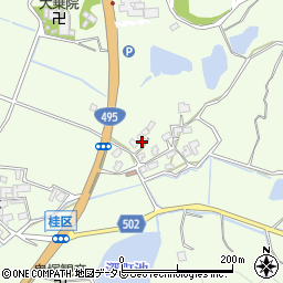 福岡県福津市勝浦2421周辺の地図