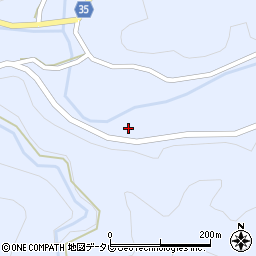 徳島県阿南市新野町桑内周辺の地図