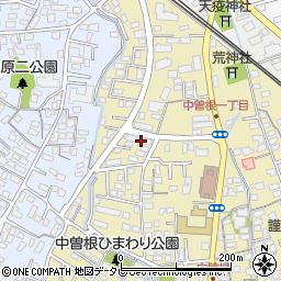 フロントフィールド警備保障株式会社福岡営業所周辺の地図