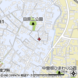 田原理容館周辺の地図