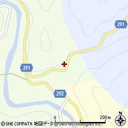 徳島県那賀郡那賀町相名西谷周辺の地図