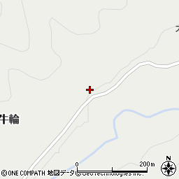 徳島県那賀郡那賀町牛輪宮ノ首31周辺の地図