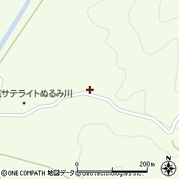 和歌山県田辺市中辺路町温川266周辺の地図