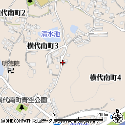 福岡県北九州市小倉南区横代南町周辺の地図