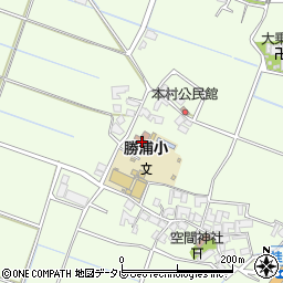 福岡県福津市勝浦2254周辺の地図