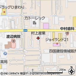 村上産業空港通倉庫周辺の地図