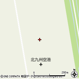福岡県苅田町（京都郡）空港南町周辺の地図