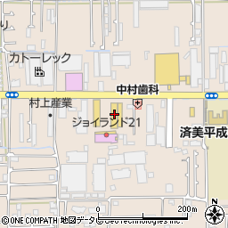 ダイソー松山空港通店周辺の地図