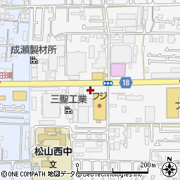 伊予銀行高岡支店周辺の地図